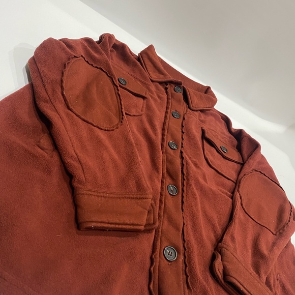 Zenana Outfitters Terracotta Jacket. Womens size Large. 2 front pockets. - Picture 2 of 3